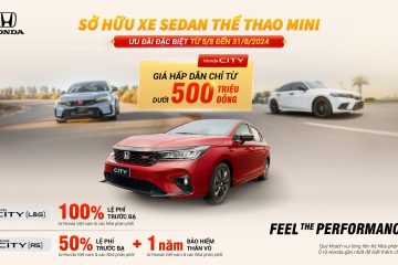 Chương trình khuyến mại của các dòng xe ô tô Honda trong tháng 8 năm 2024 – Đón nhận ưu đãi – Trải nghiệm đỉnh cao