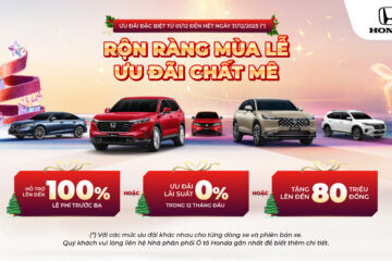 Tháng 12 – Rộn ràng mùa lễ – ưu đãi chất mê